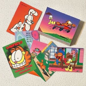 Vintage 1995 Garfield The Cat Collector Cards - 68 Cards + 1 Checklist Card.